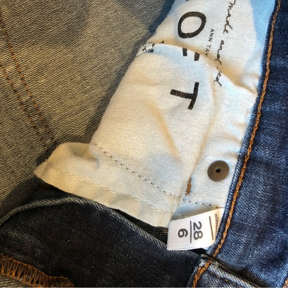 ‼️SOLD‼️: Ann Taylor Loft Y2K ankle crop pants - Picture 3 of 5